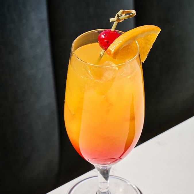 ERA Cafe in Waunakee, WI A colorful cocktail served for Breakfast Brunch & Lunch in Waunakee, Wisconsin.